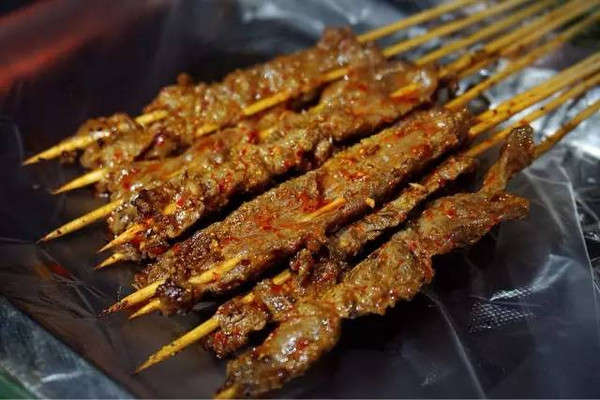 台前烤牛筋培训